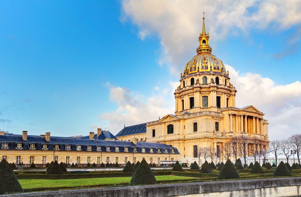 Paris: Invalides Dome - Skip-the-Line Guided Museum Tour - The cathedral and the walk past artistic tomb stones and graves