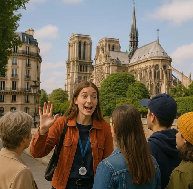 Paris: Latin Quarter Essential Highlights Walking Tour - Notre-Dame from the outside: what to look for as you pass