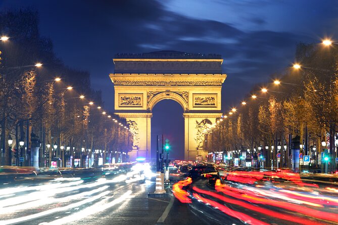 Paris Lights Evening Bus Tour with Eiffel Tower Summit Option - Champs-Élysées and Arc de Triomphe: The “Main Character” Paris Loop