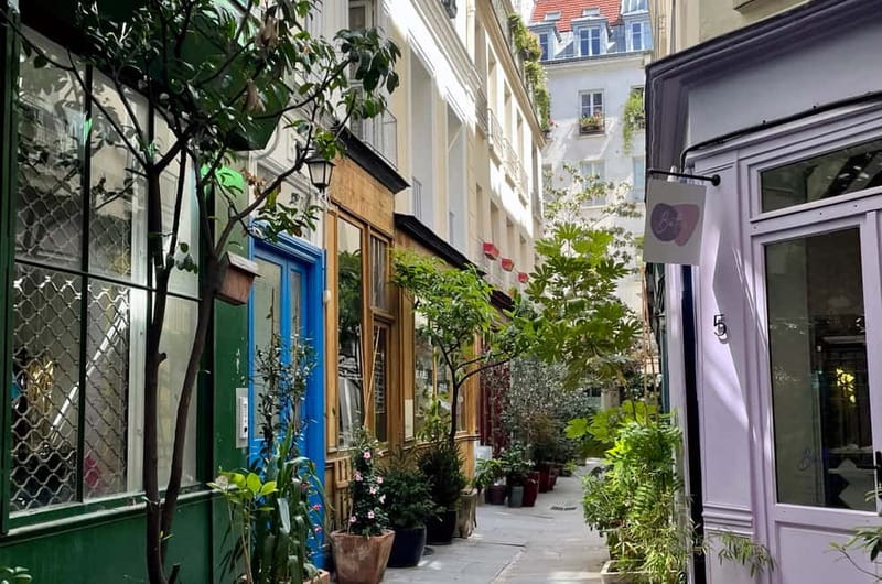 Paris: Local Secrets and Passageways Walking Tour - Galerie Véro-Dodat: a quieter arcade with personality