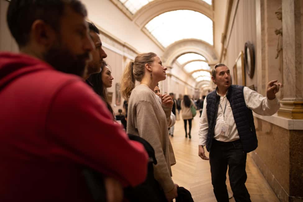 Paris Louvre Exclusive Semi Private Guided Tour Max 6 People - Where to meet near the glass pyramid and the Louis XIV horse statue