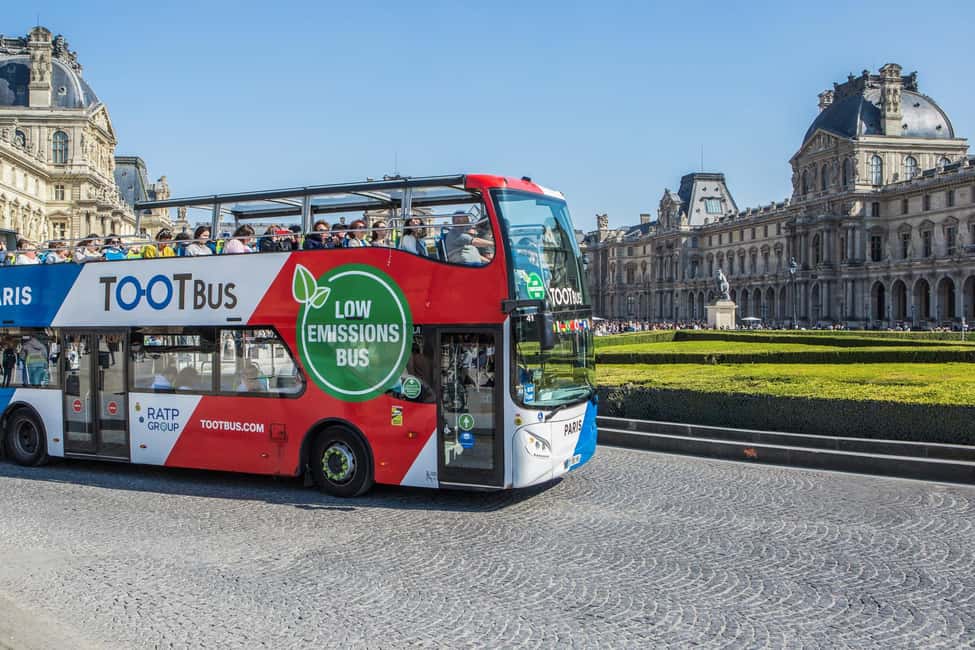 Paris: Louvre Museum Fast Entry and Hop-On Hop-Off Bus Tour - Photo-stop Paris route: Seine vibes, royal squares, and big landmarks