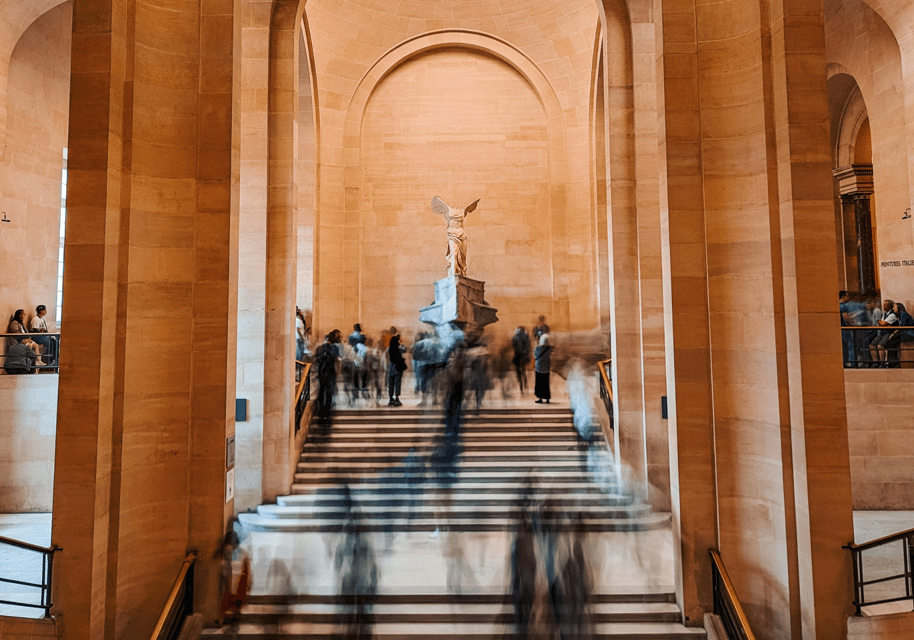 Paris: Louvre Museum Ticket & Exclusive Immersive AudioGuide - Louvre Pyramid Entry: Ticketed-Visitor Lines and Real Timing