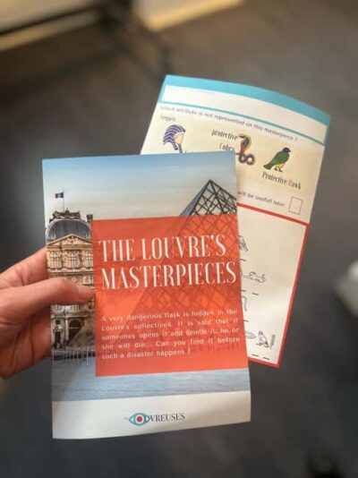 Paris Louvre : Private Treasure Hunt for Families or groups - Meeting at 8 Pl. du Carrousel and Walking Right In
