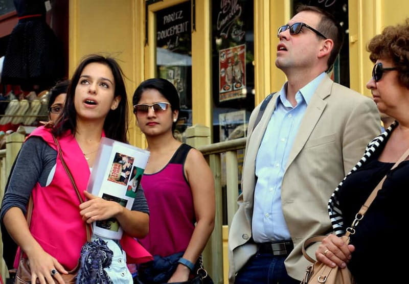 Paris: Magical Montmartre, without the crowds. Small group - Place Blanche Start: How You Get Oriented in 15 Seconds