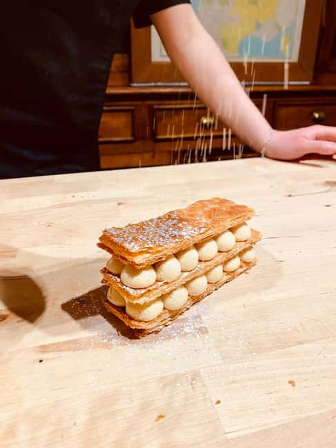 Paris: Millefeuille baking class with a chef - Making a true Paris millefeuille: more than dessert assembly