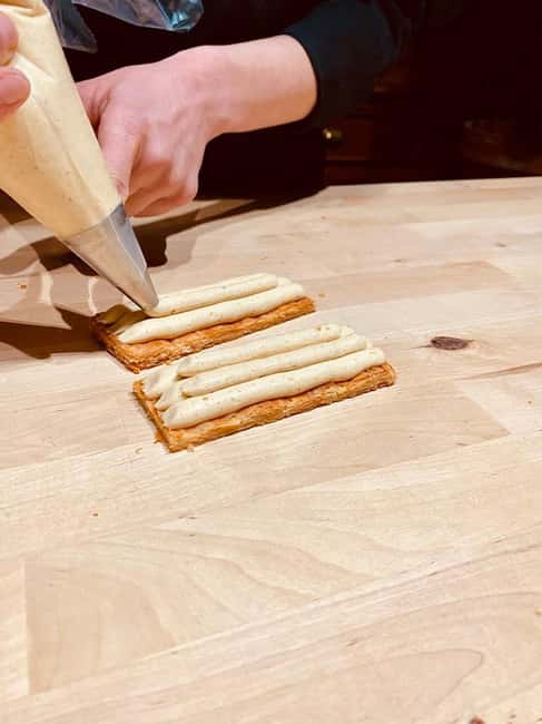 Paris: Millefeuille baking class with a chef - The chef-led kitchen: small group attention in English