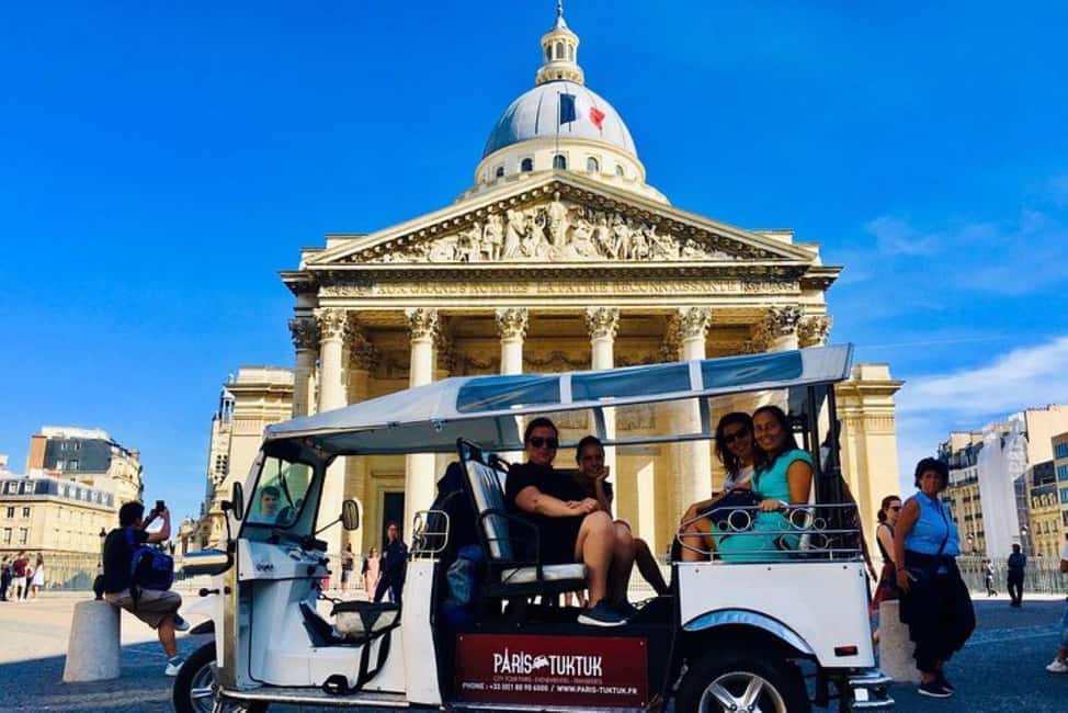 Paris: Most Iconic Monuments Guided Tour by Tuk Tuk - A tuk-tuk highlights run in just 3 hours
