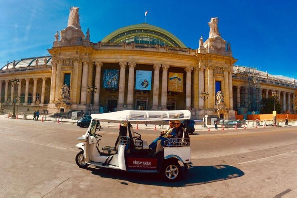 Paris: Most Iconic Monuments Guided Tour by Tuk Tuk - Alexandre III bridge, Invalides, and the Paris you can read in stone