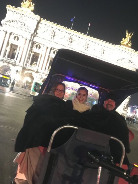 Paris: Nighttime Tuk-Tuk Tour - What You’ll Experience Passing the Iconic Streets