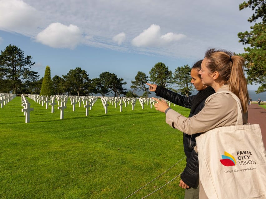 Paris: Normandy D-Day Sights Day Trip with Hotel Transfers - Entering The American Cemetery at Colleville-sur-Mer