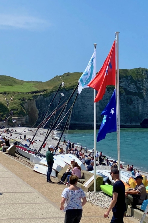 Paris: Normandy Rouen, Honfleur and Etretat Small-Group Tour - Étretat chalk cliffs: the best “walk and look” block of the day