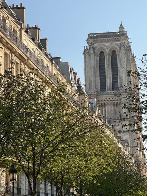 Paris: Notre-Dame Cathedral Exterior Guided Tour - The outside loop: spires, gargoyles, rosettes, and the façade