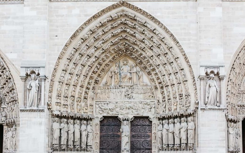 Paris: Notre Dame Exterior Tour with a Small Group - Notre Dame’s outside, explained in a way that makes sense