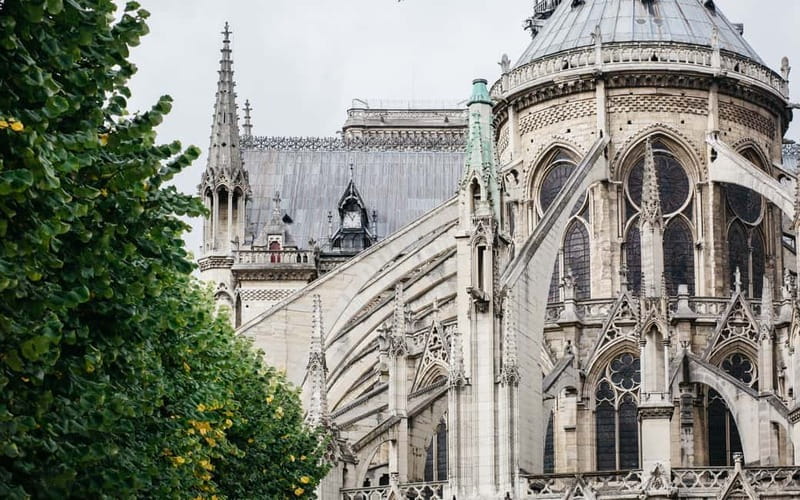 Paris: Notre Dame Exterior Tour with a Small Group - Meeting at the Charlemagne statue: getting your bearings fast