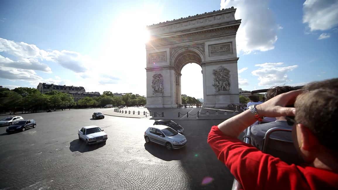 Paris: Openair Double Decker Bus Audio-Guided City Tour - The 90-minute express loop: what you’ll actually see