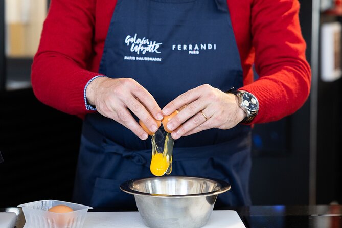 Paris Pastry Class with Ferrandi Chef at Galeries Lafayette Paris - Language support: English and French in the same room