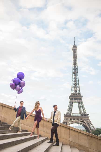 Paris Photo Experience - The Eiffel Tower segment: iconic background, better angles