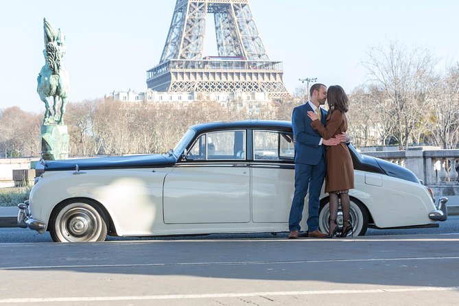 Paris Picturesque Romanic Luxury Vintage Rolls Royce Tour - Your 2-hour private drive: how routes and stops actually work