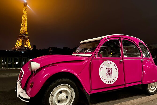 Paris Pink Tour by Night with Champagne - Meeting point, pickup, and what “private vehicle” means in practice