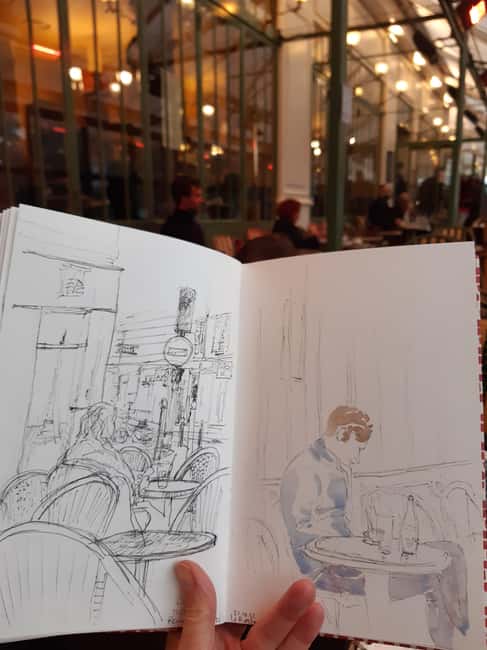 Paris: Plein Air Sketching Course, Drawing & Watercolor - A 3-Hour Sketch Safari With Artist Pauline Fraisse