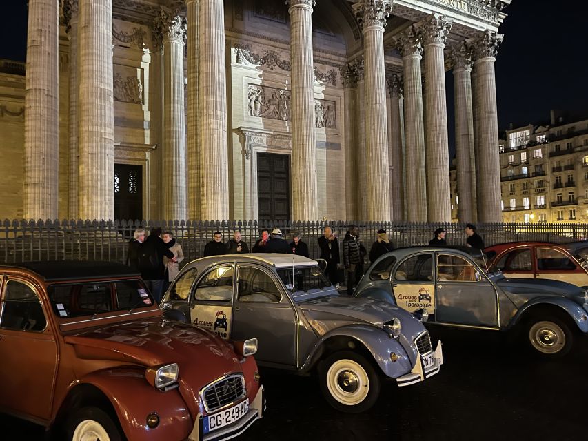 Paris: Private Christmas Lights Tour by Citroën 2CV - Key highlights worth timing your night for