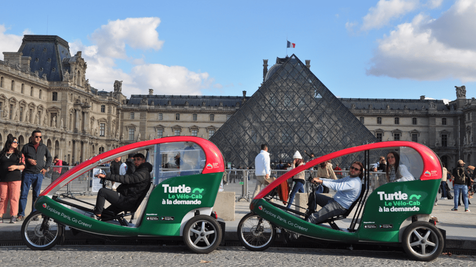 Paris : Private guided tour in Rickshaw bike - Napoléon - Starting at Place de la Concorde: the best way to begin