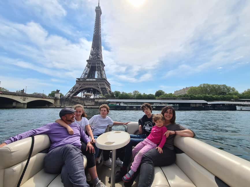 Paris: Private pontoon boat cruise on the Seine - Key Points at a Glance
