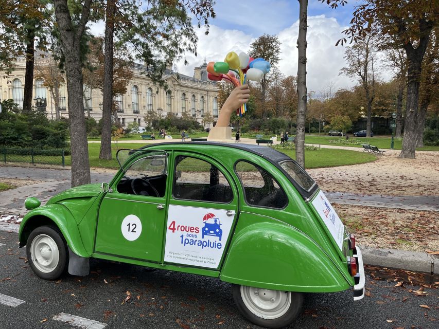 Paris: Private Sightseeing Tour in Citroën 2CV - Price and value: is $246 per group up to 3 worth it?