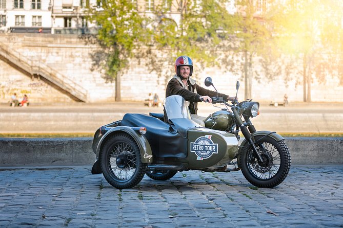 Paris Private Vintage Half Day Tour on a Sidecar Motorcycle - Place du Tertre and Sacré-Cœur: Art-Crowd Energy, Then the Church Interior
