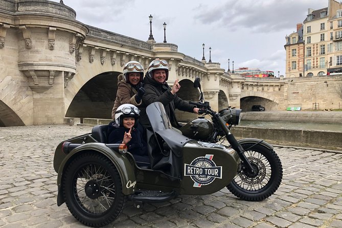 Paris Private Vintage Half Day Tour on a Sidecar Motorcycle - Triumphal Arch to Eiffel Tower: One Big Sweep Across Paris’s Best-Known Lines