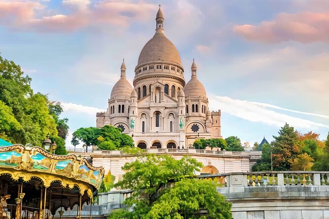 Paris: Private Vintage Sidecar Tour with Pick-Up at your Hotel - Catacombs entrance, Trocadéro views, and the Louvre pyramid glance