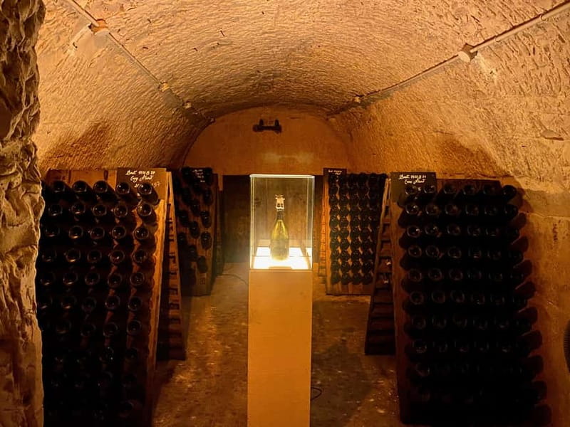Paris: Ruinart and Veuve Clicquot Champagne Tour by Mercedes - Veuve Clicquot Ponsardin: Cellars, Staff-Led Insight, and Pick-Your-Tasting Options