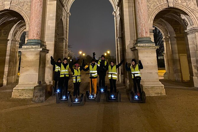 Paris: Segway Night highlights small group tour - Gear and weather: helmets, raincoats, gloves, warm layers