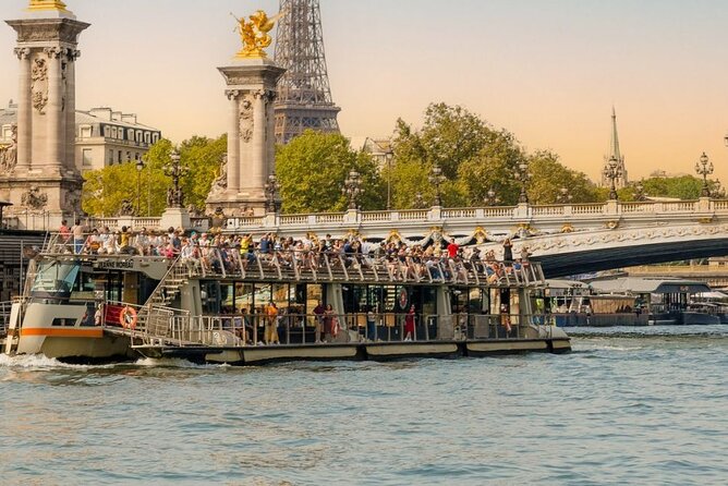 Paris Seine River Cruise from the Foot of Eiffel Open Timing - Key things to know before you go