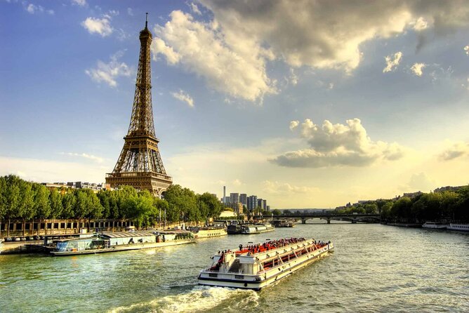 Paris Seine River Cruise from the Foot of Eiffel Open Timing - Entering The Seine From Port de la Bourdonnais (Eiffel Tower views included)
