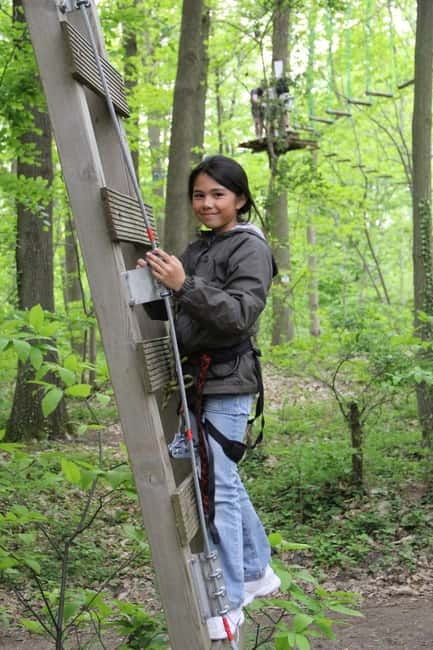 Paris : Sherwood Parc - Biggest Adventure Park Entry Ticket - How The Treetop Courses Play Out in Real Life