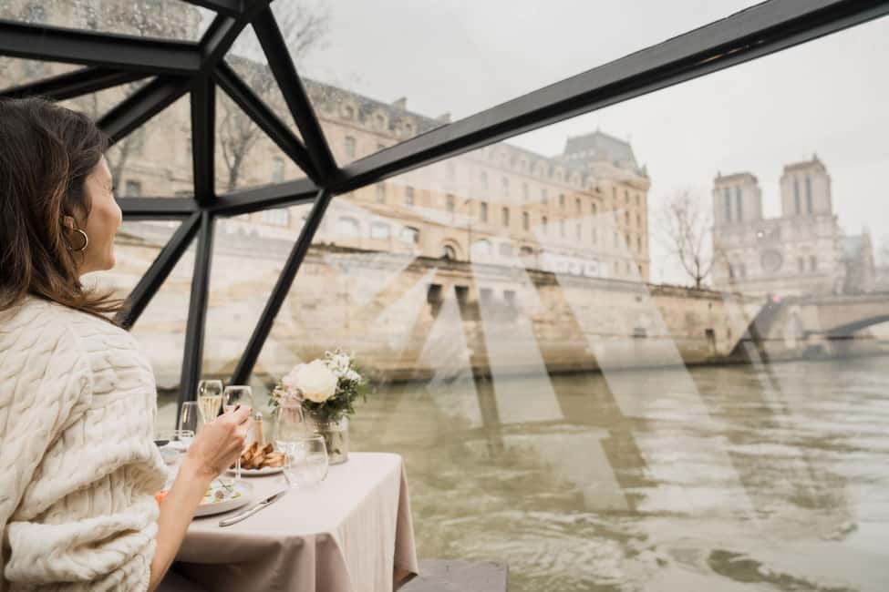 Paris: Sightseeing Cruise on the Seine with 3-Course Lunch - Key highlights you’ll care about