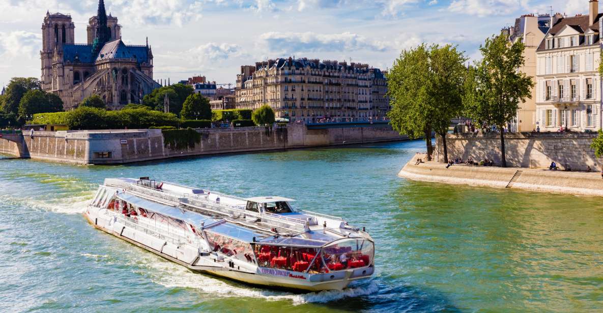 Paris: Sightseeing Cruise on the Seine with 3-Course Lunch - The cruise route: Paris monuments in a logical viewing loop