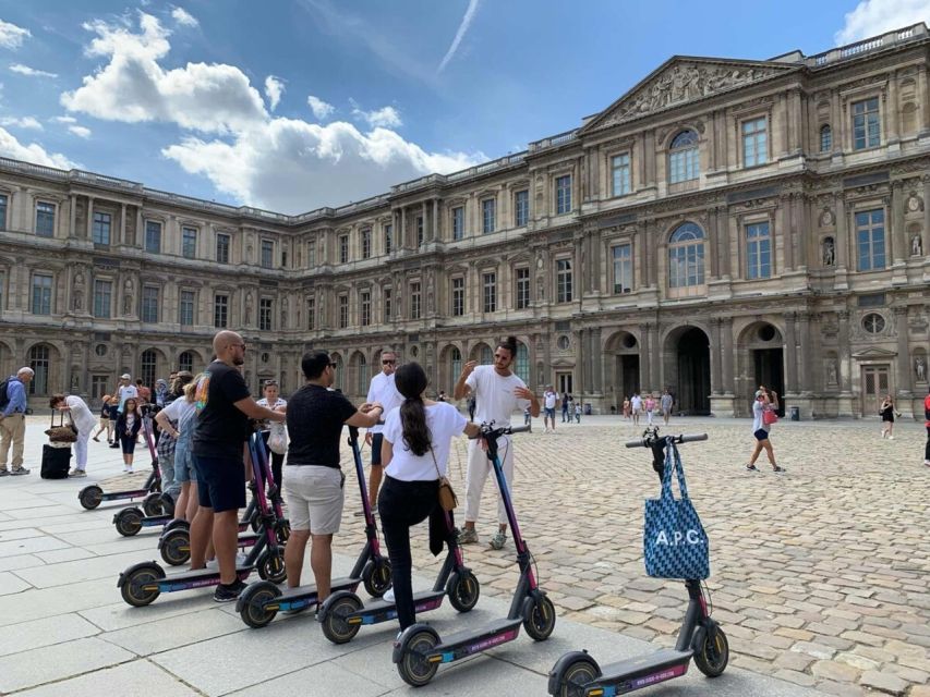 Paris: Small-Group E-Scooter Tour with a Local Guide - Pont Alexandre III and the Seine-side ride: your photo window