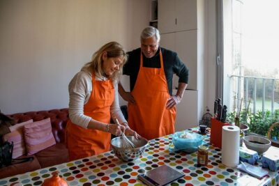 ‍Paris Small Group French Christmas Cooking Class - Dominique’s home kitchen: small group, real coaching, not performance cooking