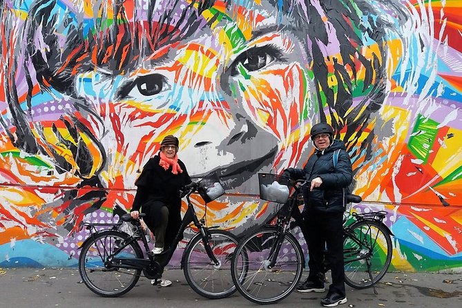 Paris Street Art bike tour - Open Air Museum - Getting started at Parking SAEMES near Hôtel de Ville