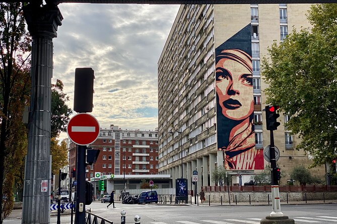 Paris Street Art, smartphone audioguided tour - Place Pinel: a concentration of famous works