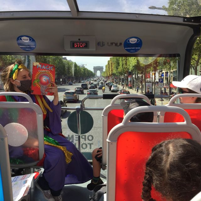 Paris: Tootbus Kids Bus Tour Experience - Place de la Concorde to Champs‑Élysées: Paris at full speed