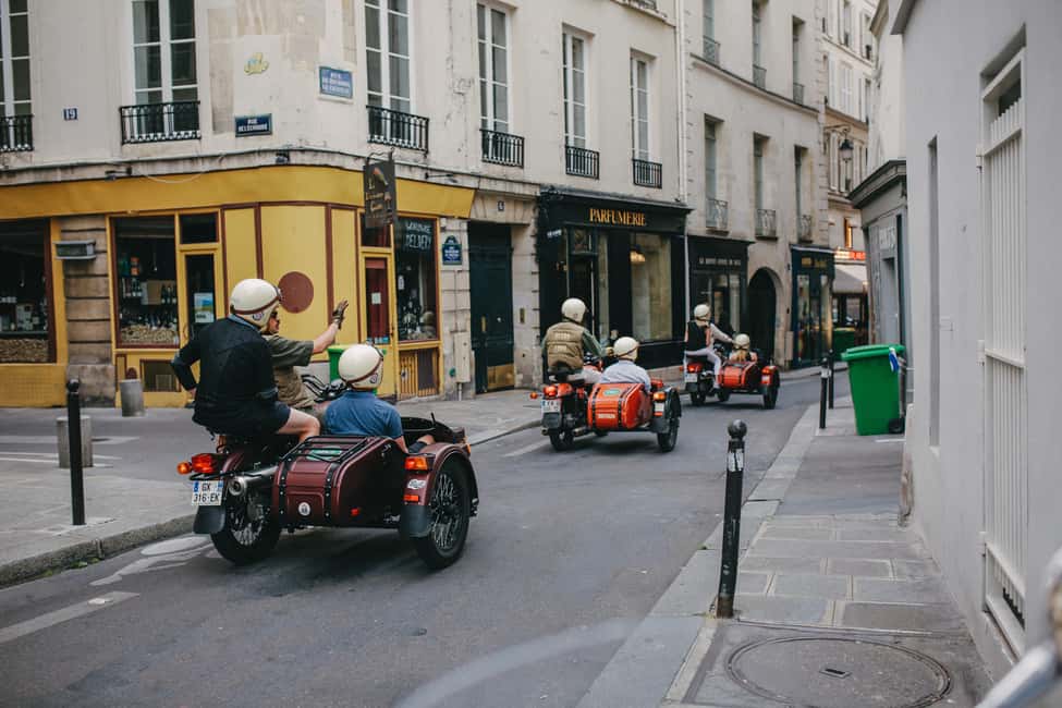 Paris Vintage Sidecar Premium & Private Half-Day Tour - Logistics that matter: pickup zones and the 2-person vehicle setup