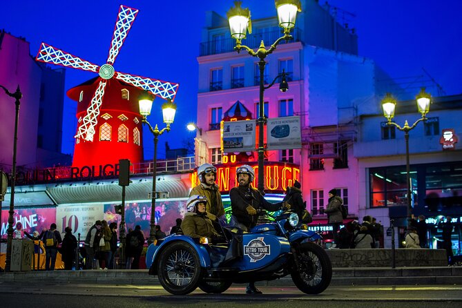 Paris Vintage Tour by Night on a Sidecar with Champagne - Why a sidecar at dusk beats most Paris sightseeing