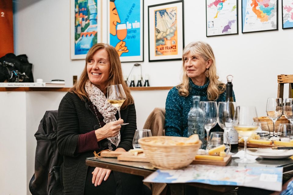 Paris: Wine Tasting Experience with 6 Wines and Cheese Board - Cheese and baguette pairing: the part that turns wine into a meal