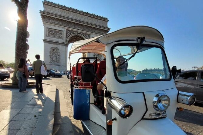 Paris with a Tuk Tuk - Private 3-Hour TukTuk Tour - Arc de Triomphe: Turn a Quick Stop into a Real View