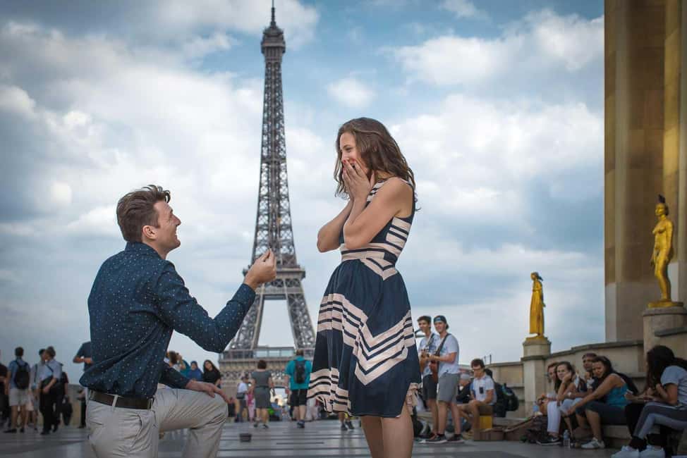 Parisian Proposal Perfection. Photography/Reels & Planning - Key highlights to know before you book