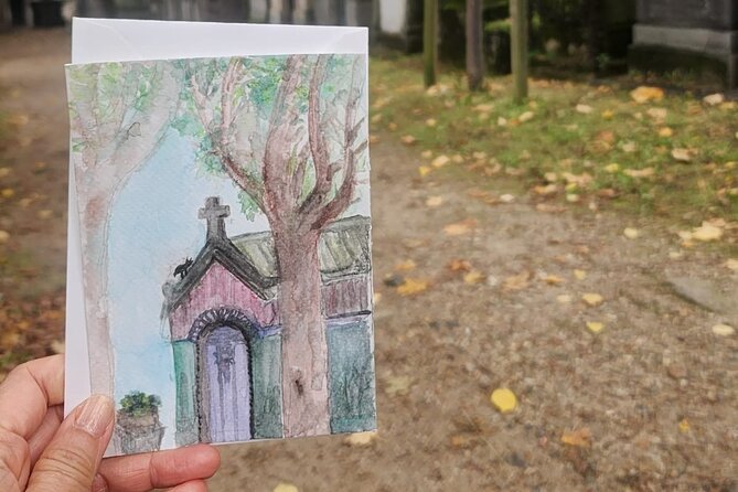 Père Lachaise Cemetery Art: Watercolor Postcard Workshop in Paris - Quick highlights you’ll care about